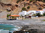 JustGreece.com View to the beach of Agia Roumeli | Chania Crete | Greece - Foto van JustGreece.com