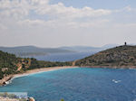 Rustig beach west coast  near Lithio - Island of Chios - Photo JustGreece.com