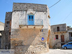 Blauwe deur in Mesta - Island of Chios - Photo JustGreece.com