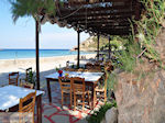 Taverna at beach Emborios - Island of Chios - Photo JustGreece.com