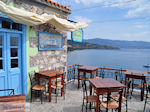 Beautiful terras of restaurant Sansibal in Molyvos - Photo JustGreece.com
