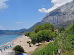 JustGreece.com beach Kampos (Votsalakia) with daarachter the Kerkis-gebergte - Island of Samos - Foto van JustGreece.com