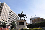 JustGreece.com Monument of the Greek hero Kolokotronis - Foto van JustGreece.com