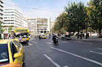 JustGreece.com The Filellinon street near Syntagma - Athens - Foto van JustGreece.com