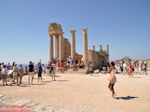 The tempel of Athena Lindia - Lindos (Rhodes) - Photo JustGreece.com