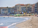 Beautiful Sandy beach of Rethymnon Crete - Photo JustGreece.com