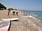 JustGreece.com Surfers at beach Theologos - Island of Rhodes - Foto van JustGreece.com