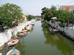 Bootjes in the riviertjes of Lefkimmi - Photo JustGreece.com