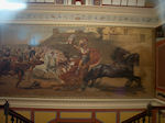 Schilderij Achilles in paleis Sissi on Corfu - Photo JustGreece.com